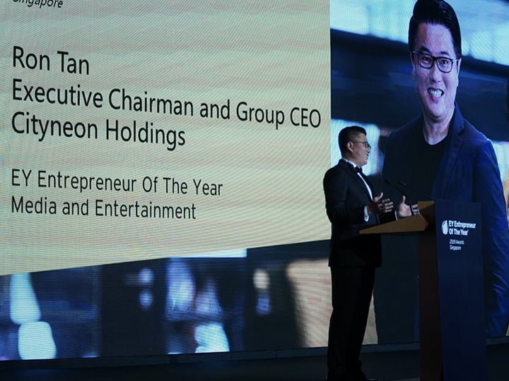Cityneon Executive Chairman & Group CEO, Ron Tan, Wins EY Entrepreneur of the Year