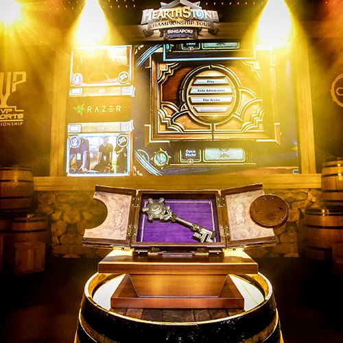 Cityneon partnered with Blizzard Entertainment for the Inaugural Hearthstone Championship in Singapore.