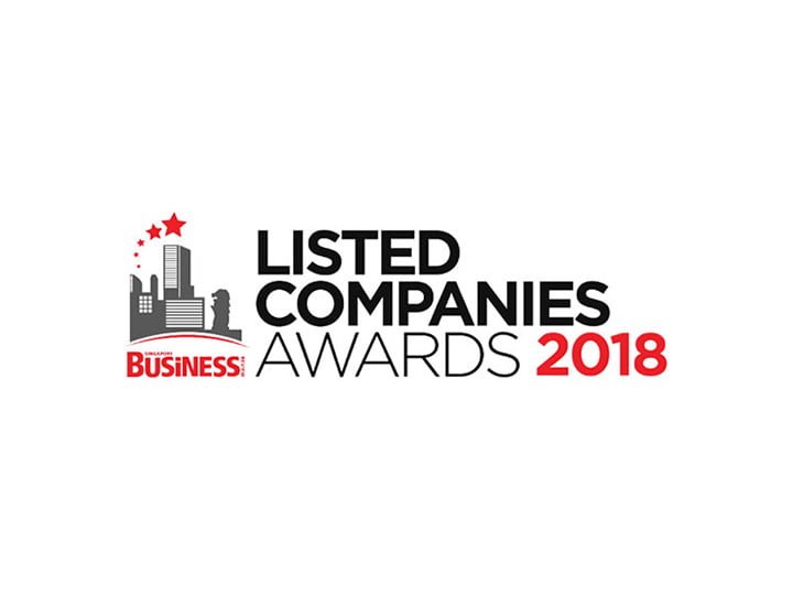 Cityneon Holdings Bags Best Listed Company at the Singapore Business Review Listed Companies Awards 2018