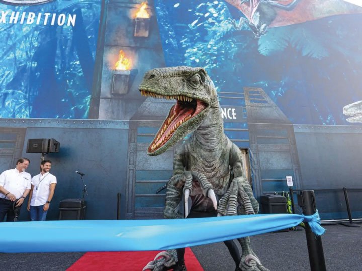 Dinosaurs Come To Life At Jurassic World: The Exhibition