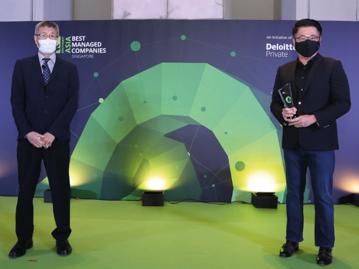 Cityneon Holdings Awarded Deloitte’s Best Managed Companies Singapore Award 2021