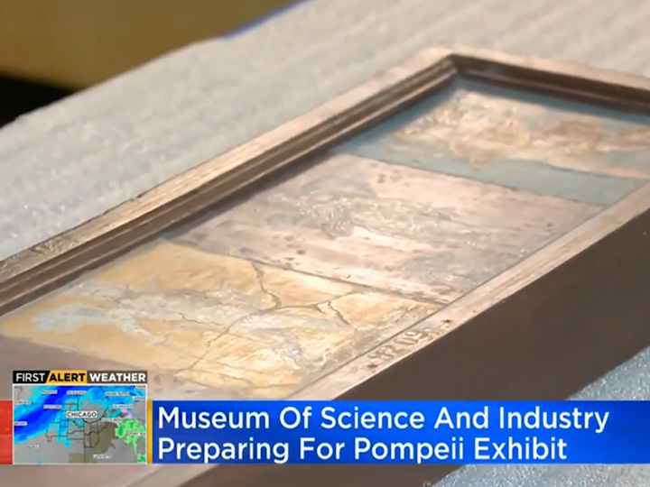 Ancient Artifacts Arrive for ‘Pompeii: The Exhibition’ at Museum of Science and Industry