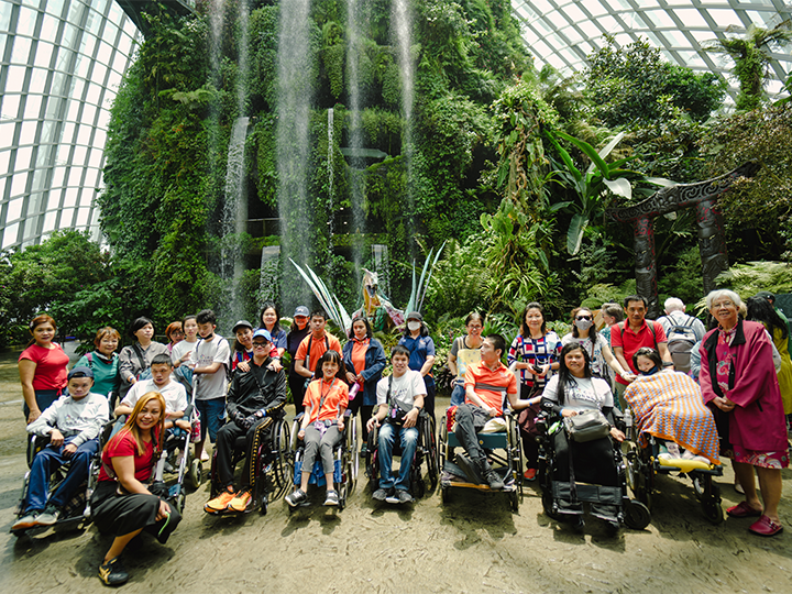 Gardens by the Bay welcomes more beneficiaries to visit its cooled conservatories as Singapore returns to normal