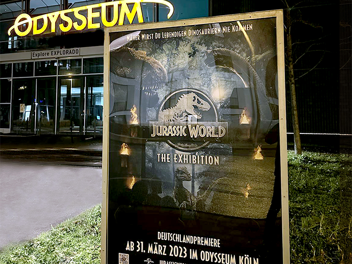 JURASSIC WORLD: THE EXHIBITION Opens Its Gates For The German Premiere At The Odysseum In Cologne – Overwhelming Run For The Tickets In Presale