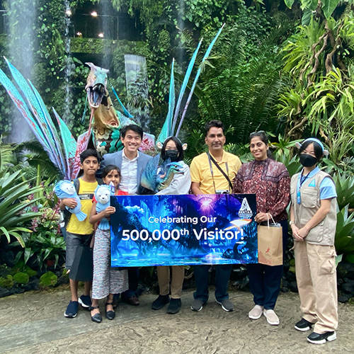 Avatar: The Experience Welcomes Its 500,000th Visitor