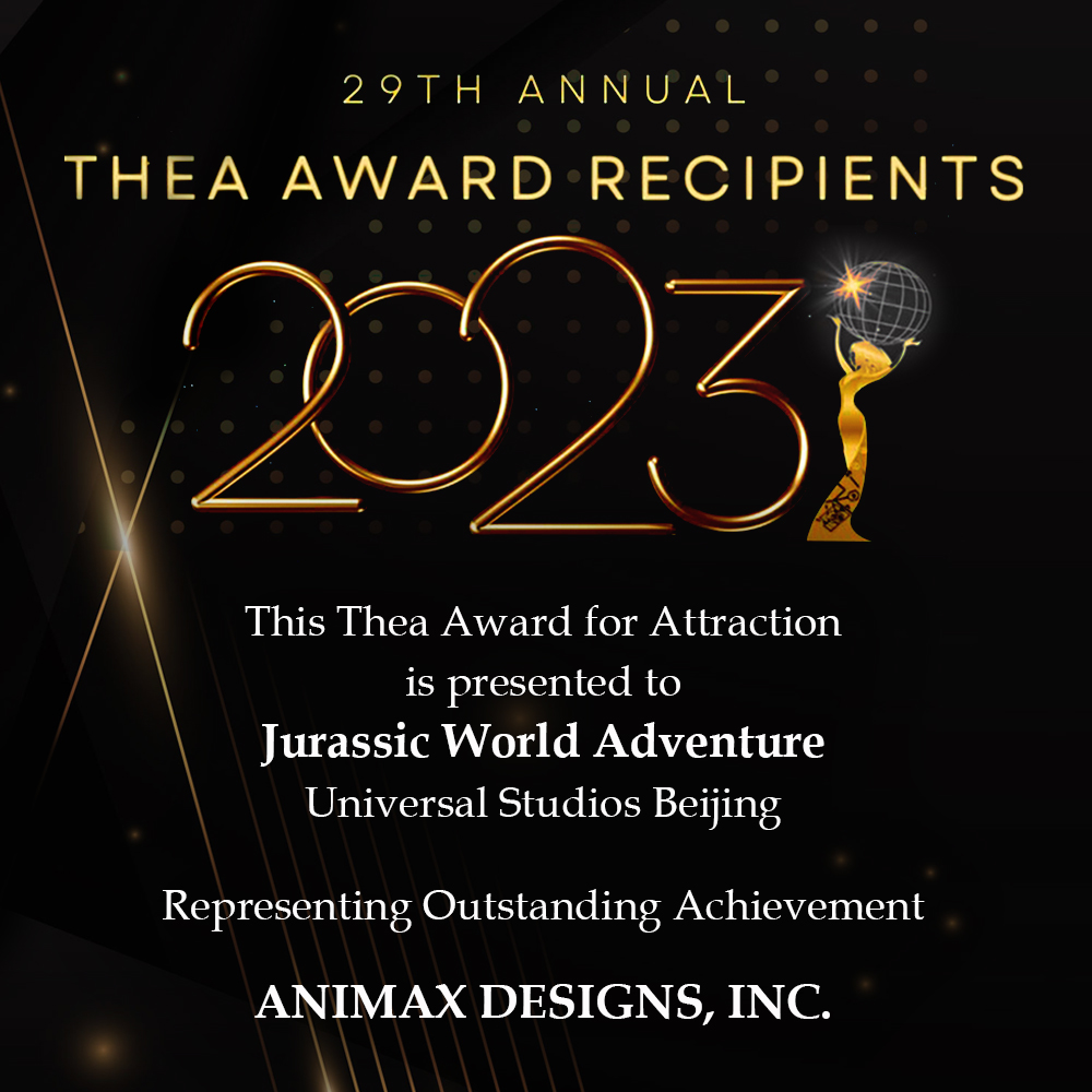 ANIMAX Wins The Thea Awards 2023