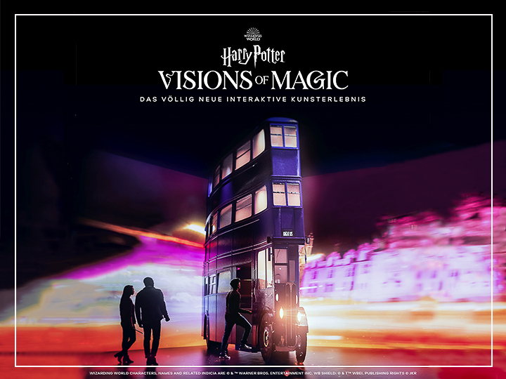 Harry Potter: Visions of Magic – An All-New Interactive Art Experience, Inspired by the Wizarding World™, to Host its World Premiere at the Odysseum In Cologne, Germany