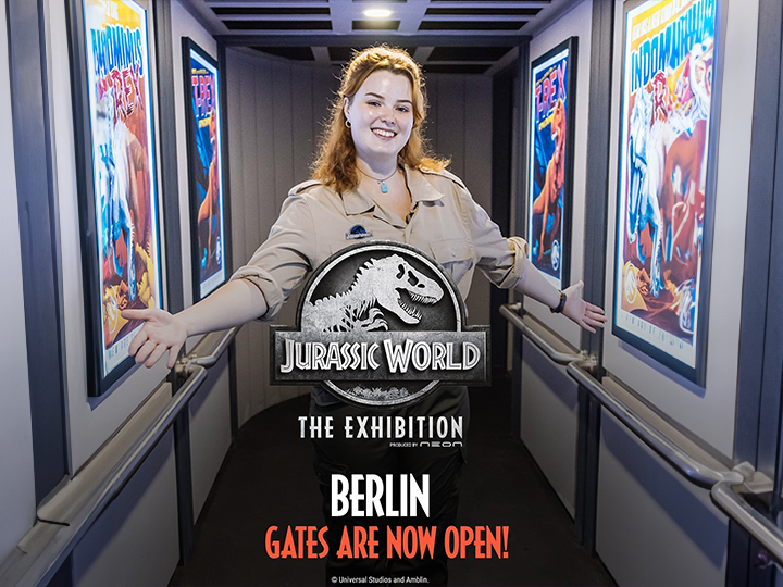 JURASSIC WORLD: THE EXHIBITION NOW OPEN