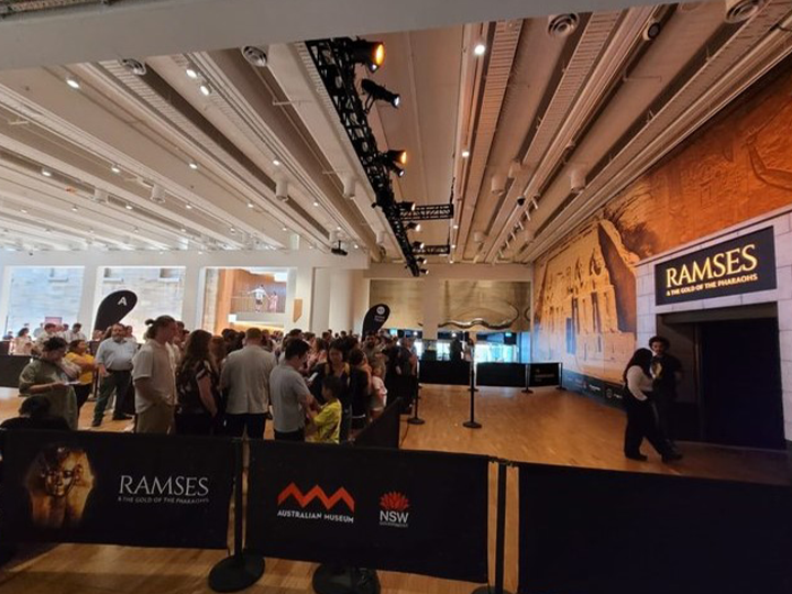 Ramses Exhibition in Australia Witnessing Huge Turnout