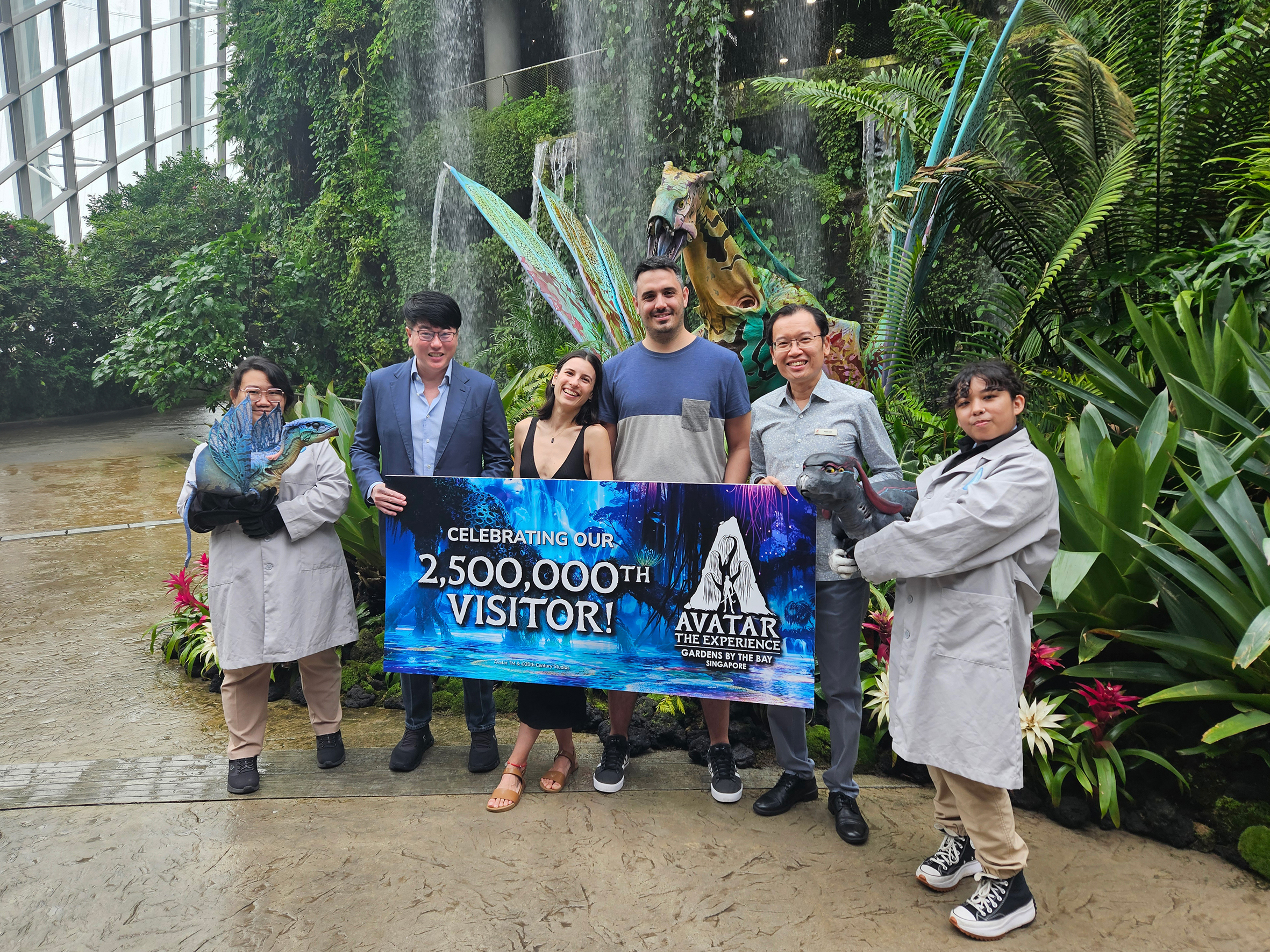 Avatar: The Experience Welcomed its 2.5 Millionth Visitor on 28 December, 2023 and Concluded its Run in Singapore with a Total of 2.63 Million Visitors