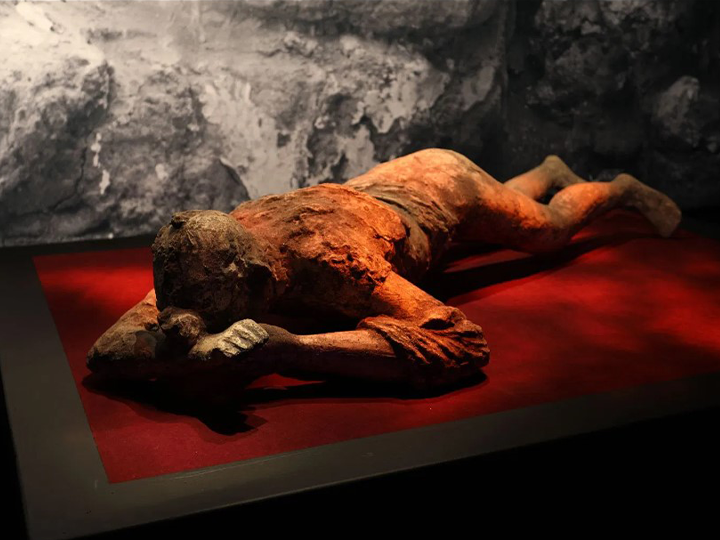Pompeii opens next week at the Cincinnati Museum Center