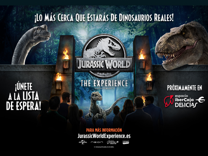 Jurassic World: The Experience is Coming to Madrid, Spain
