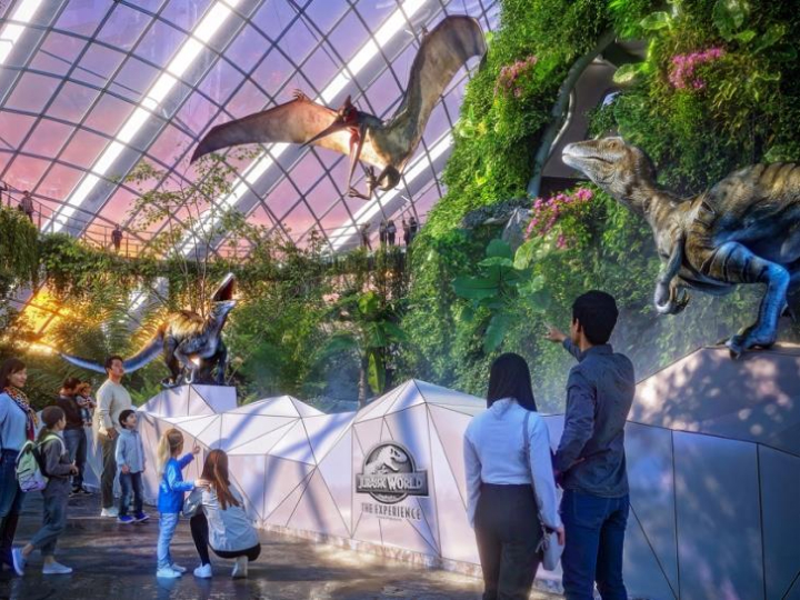 Jurassic World: The Experience coming to Gardens by the Bay end-May, featuring life-sized dinosaur animatronics